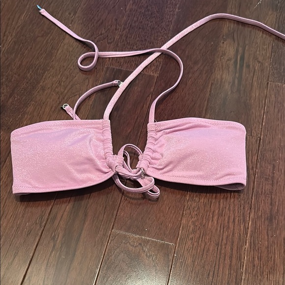 VS Pink Shimmer Bikini Set - Picture 2 of 11